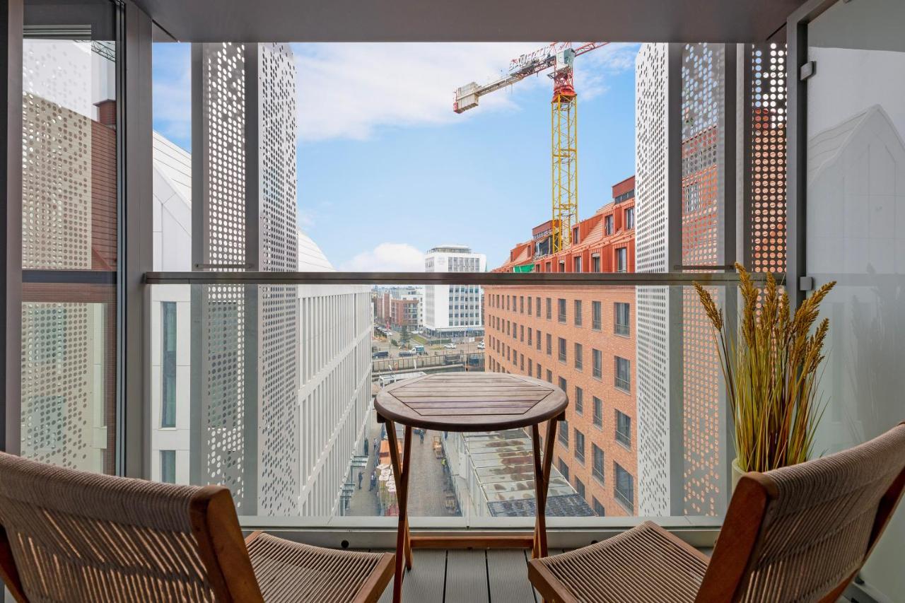 Granaria Deluxe & Riverside By Downtown Apartments กดัญสก์ ภายนอก รูปภาพ