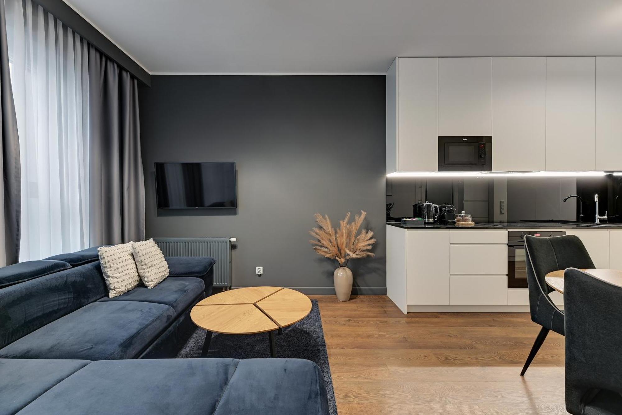 Granaria Deluxe & Riverside By Downtown Apartments กดัญสก์ ภายนอก รูปภาพ