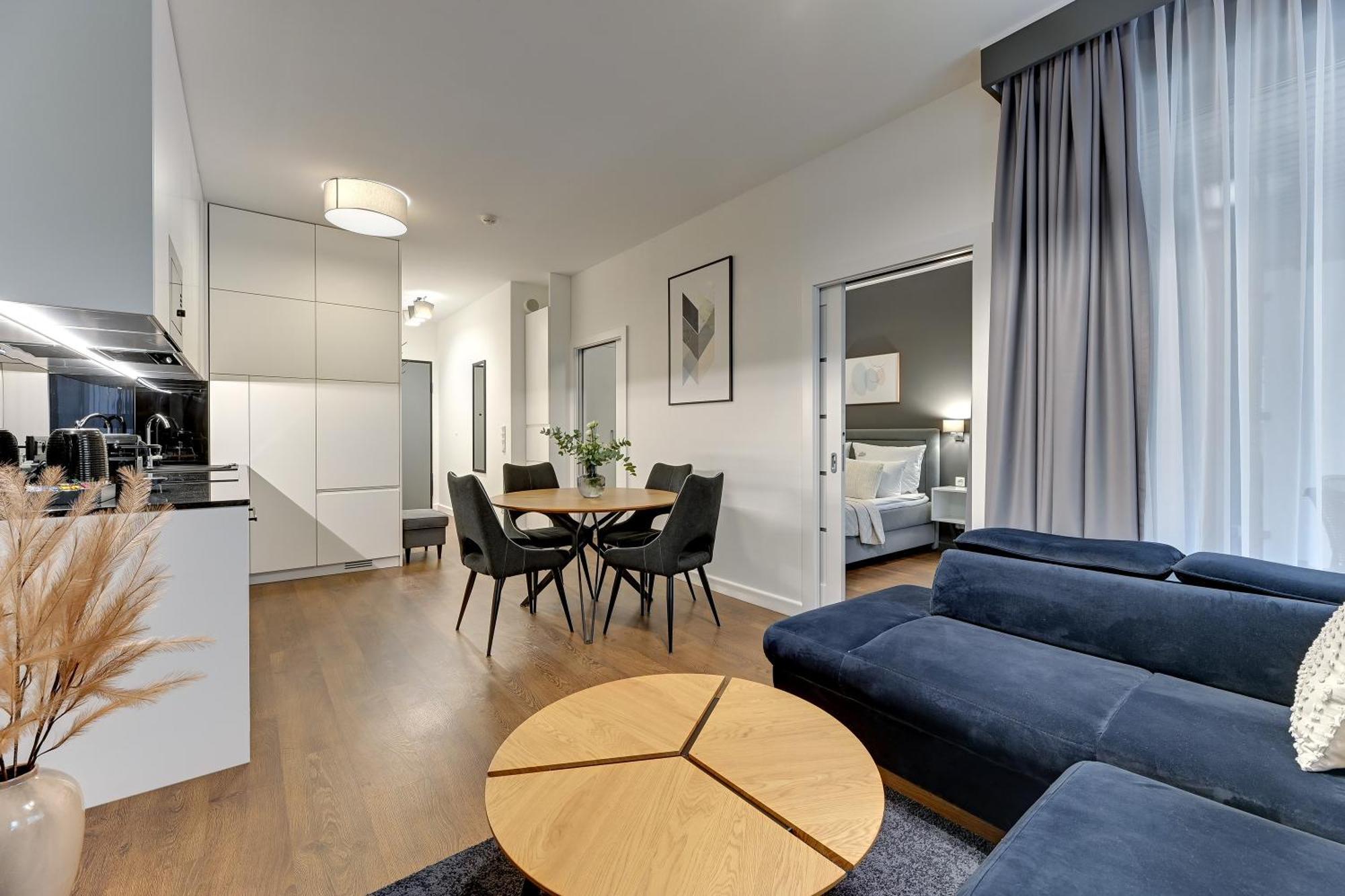 Granaria Deluxe & Riverside By Downtown Apartments กดัญสก์ ภายนอก รูปภาพ